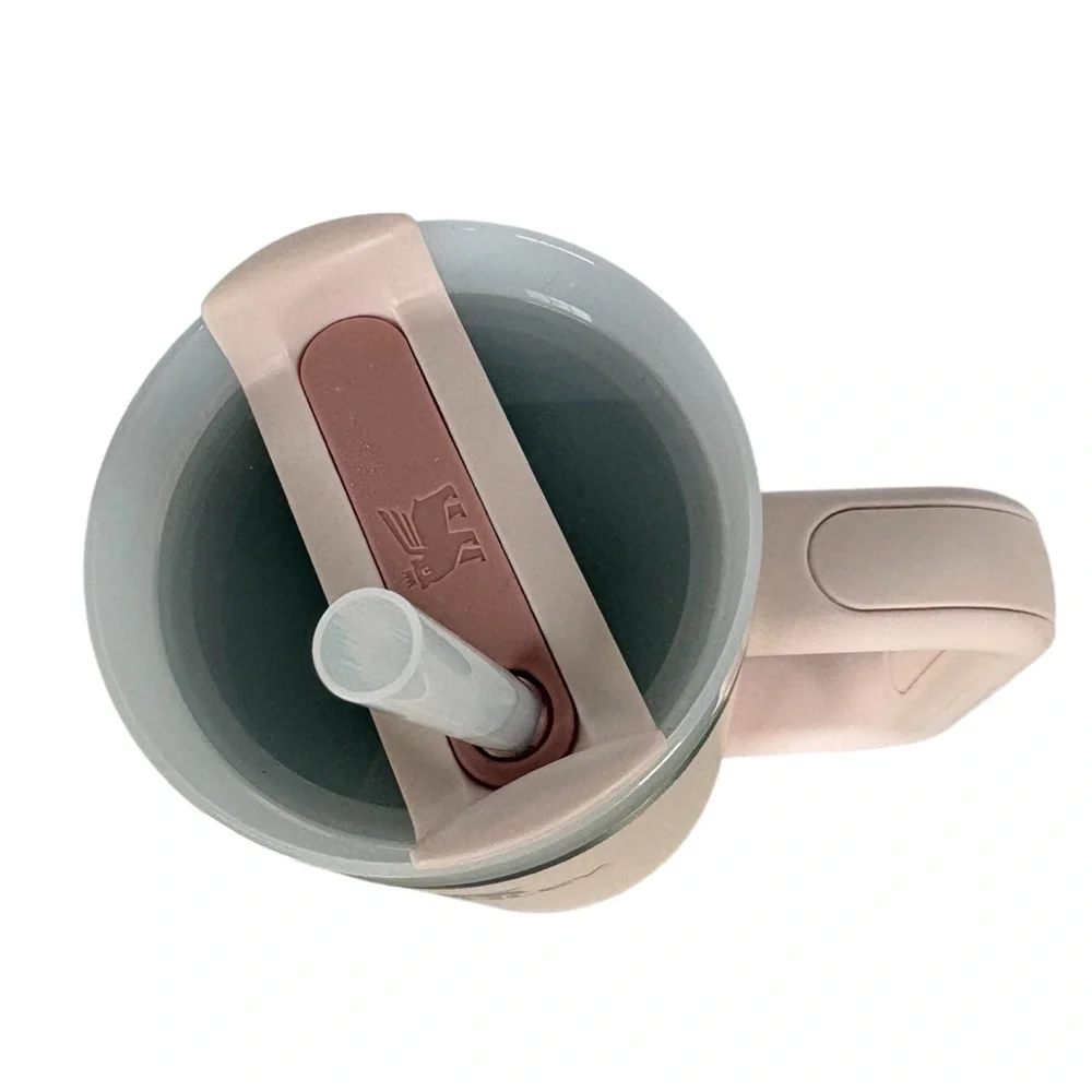 Stanley Quencher H2.0 FlowState 30oz Tumbler Rose Quartz 2.0 NWT - Picture 5 of 8